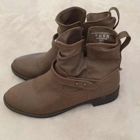 Bongo brown booties boots - Picture 7 of 7